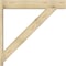 Ekena Millwork Traditional Block Rough Sawn Outlooker, Douglas Fir, 8"W x 48"D x 48"H OUT08X48X48TRA05RDF - alternate 2